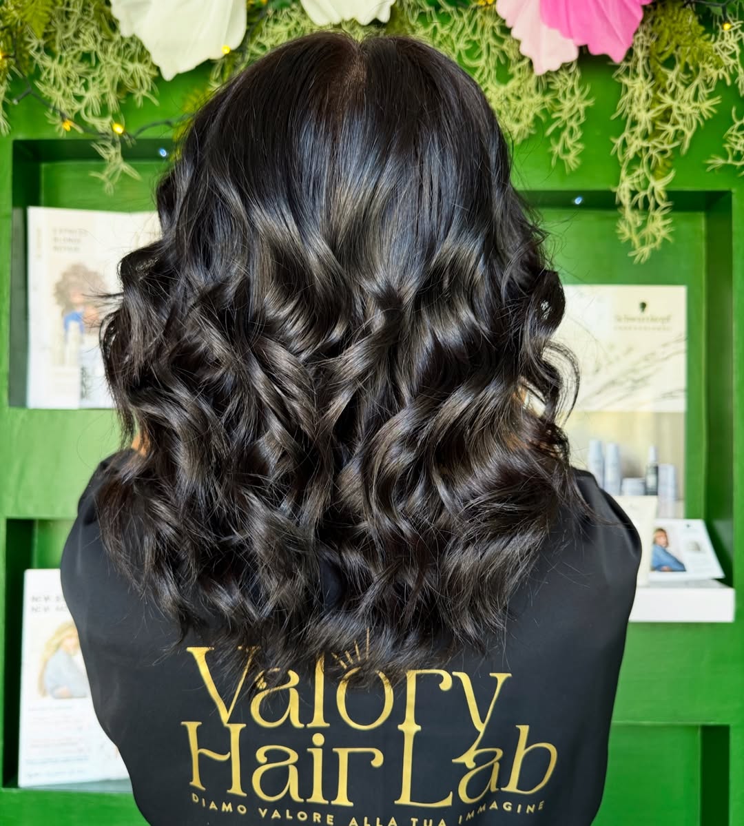 Cliente con capelli luminosi Valory Hair Lab